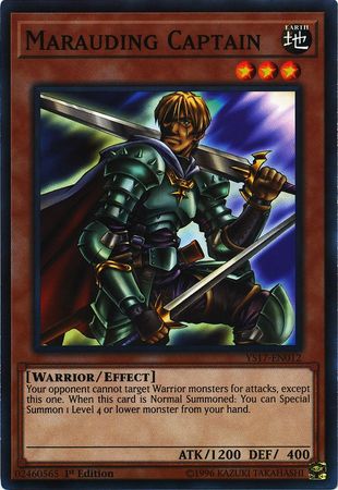 Marauding Captain YS17 EN012 Common 1st Edition Marauding Captain YS17 EN012 Common 1st Edition