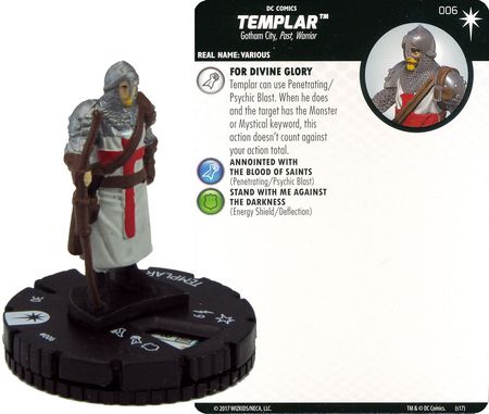Templar 006 15th Anniversary Elseworlds DC Heroclix DC 15th Anniversary Elseworlds Singles Templar 006 15th Anniversary Elseworlds DC Heroclix DC 15th Anniversary Elseworlds Singles
