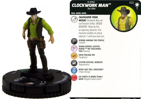 Clockwork Man 022 15th Anniversary Elseworlds DC Heroclix Clockwork Man 022 15th Anniversary Elseworlds DC Heroclix