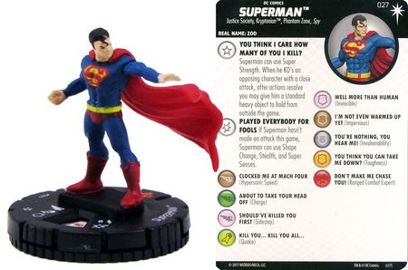 Heroclix DC Elseworlds set Super Police #008 Common figure w/card!