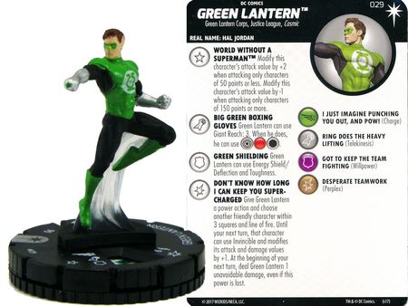 DC Heroclix Elseworlds Green Lantern Rare 029