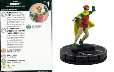 FIGURE #14 ROBIN DC ICONS WITHOUT CARDS  EXPERIENCED HERO CLIX 