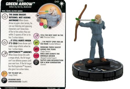 Green Arrow 049 Chase Rare 15th Anniversary Elseworlds DC Heroclix DC 15th Anniversary Elseworlds Singles Green Arrow 049 Chase Rare 15th Anniversary Elseworlds DC Heroclix DC 15th Anniversary Elseworlds Singles