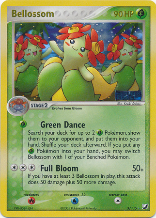 Bellossom 3 115 Holo Rare Reverse Holo Ex Unseen Forces Reverse Holo Singles Bellossom 3 115 Holo Rare Reverse Holo Ex Unseen Forces Reverse Holo Singles