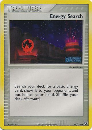 Energy Search 94 115 Common Reverse Holo Energy Search 94 115 Common Reverse Holo