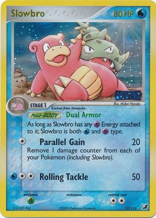 Slowbro - Ex Unseen Forces Reverse Holo - Pokemon | TrollAndToad