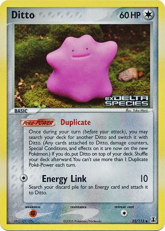 Ditto - 35/113 - Uncommon Reverse Holo