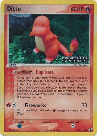 Ditto 61 113 Common Reverse Holo Ditto 61 113 Common Reverse Holo