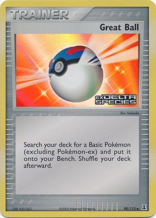 Great Ball 90 113 Uncommon Reverse Holo Great Ball 90 113 Uncommon Reverse Holo
