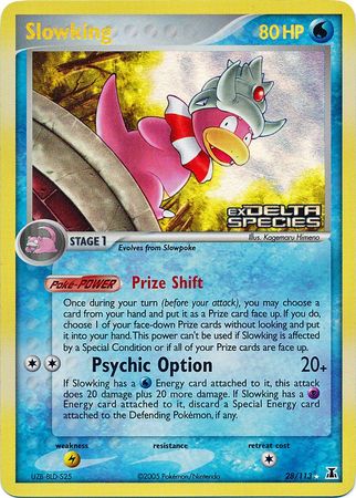 Slowking - 28/113 - Rare Reverse Holo