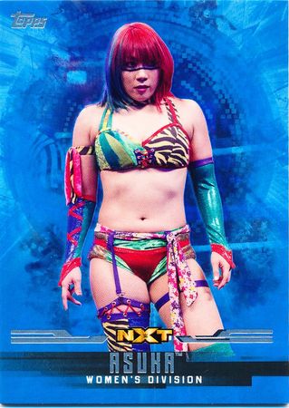 Asuka Blue Base Women s Division Topps WWE Undisputed 2017 Trading Card Singles Asuka Blue Base Women s Division Topps WWE Undisputed 2017 Trading Card Singles