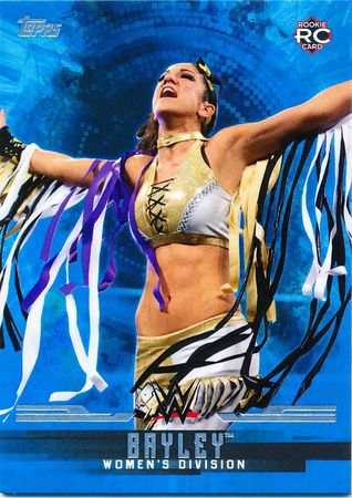Bayley Blue Base Women s Division Topps WWE Undisputed 2017 Trading Card Singles Bayley Blue Base Women s Division Topps WWE Undisputed 2017 Trading Card Singles