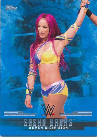 Sasha Banks Blue Base Women s Division Topps WWE Undisputed 2017 Trading Card Singles Sasha Banks Blue Base Women s Division Topps WWE Undisputed 2017 Trading Card Singles