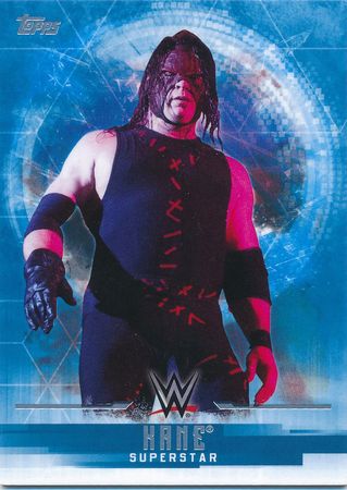 Kane Blue Base Topps WWE Undisputed 2017 Trading Card Singles Kane Blue Base Topps WWE Undisputed 2017 Trading Card Singles