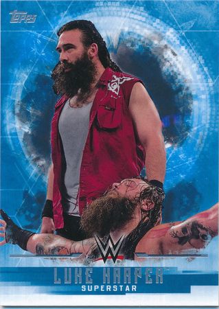 Luke Harper Blue Base Topps WWE Undisputed 2017 Trading Card Singles Luke Harper Blue Base Topps WWE Undisputed 2017 Trading Card Singles