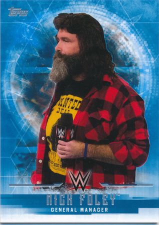 Mick Foley Blue Base Mick Foley Blue Base