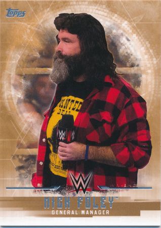 Mick Foley Bronze 99 Base Parallel Variant Topps WWE Undisputed 2017 Trading Card Singles Mick Foley Bronze 99 Base Parallel Variant Topps WWE Undisputed 2017 Trading Card Singles