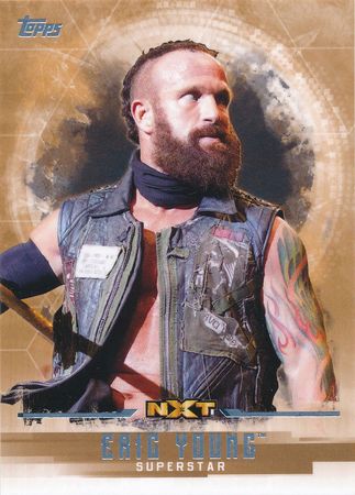Eric Young Bronze 99 Base Parallel Variant Topps WWE Undisputed 2017 Trading Card Singles Eric Young Bronze 99 Base Parallel Variant Topps WWE Undisputed 2017 Trading Card Singles