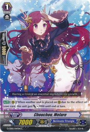 Chouchou Melare G CB05 047 Common C G Clan Booster 5 Prismatic Divas Singles Chouchou Melare G CB05 047 Common C G Clan Booster 5 Prismatic Divas Singles