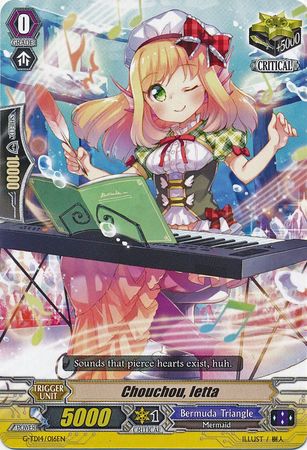 Chouchou Ietta G TD14 016 G Trial Deck 14 Debut of the Divas Singles Chouchou Ietta G TD14 016 G Trial Deck 14 Debut of the Divas Singles