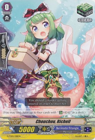 Chouchou Richell G TD14 018 G Trial Deck 14 Debut of the Divas Singles Chouchou Richell G TD14 018 G Trial Deck 14 Debut of the Divas Singles
