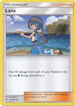 Lana 117 147 Uncommon Sun Moon Burning Shadows Singles Lana 117 147 Uncommon Sun Moon Burning Shadows Singles
