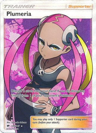 Plumeria 145 147 Full Art Ultra Rare Sun Moon Burning Shadows Singles Plumeria 145 147 Full Art Ultra Rare Sun Moon Burning Shadows Singles