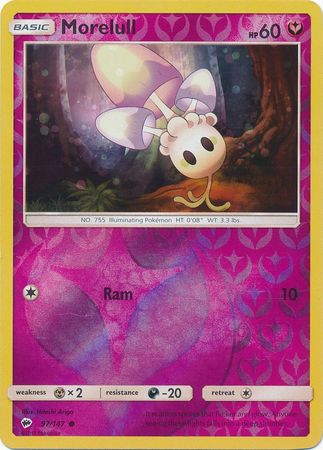 Morelull 97 147 Common Reverse Holo Sun Moon Burning Shadows Reverse Holo Singles Morelull 97 147 Common Reverse Holo Sun Moon Burning Shadows Reverse Holo Singles