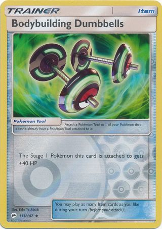 Bodybuilding Dumbbells 113 147 Uncommon Reverse Holo Sun Moon Burning Shadows Reverse Holo Singles Bodybuilding Dumbbells 113 147 Uncommon Reverse Holo Sun Moon Burning Shadows Reverse Holo Singles
