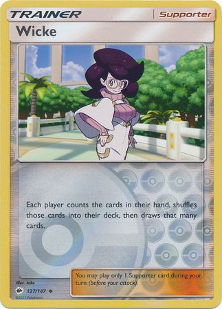 Wicke 127 147 Uncommon Reverse Holo Wicke 127 147 Uncommon Reverse Holo