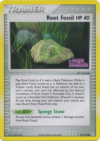 Root Fossil - Ex Holon Phantoms Reverse Holo - Pokemon | TrollAndToad