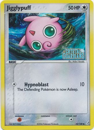 Jigglypuff 53 100 Common Reverse Holo Jigglypuff 53 100 Common Reverse Holo