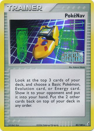 Pokenav 83 100 Uncommon Reverse Holo Ex Crystal Guardians Reverse Holo Singles Pokenav 83 100 Uncommon Reverse Holo Ex Crystal Guardians Reverse Holo Singles