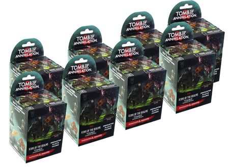 D D Icons of the Realms Tomb of Annihilation Brick of 8 Booster Packs D D Icons of the Realms Tomb of Annihilation Brick of 8 Booster Packs