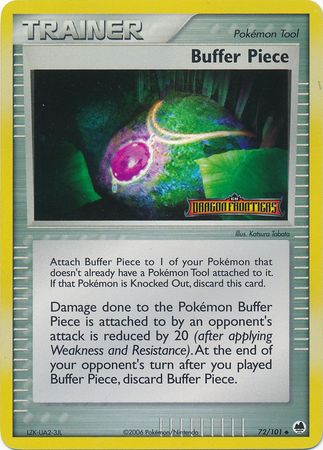 Buffer Piece 72 101 Uncommon Reverse Holo Buffer Piece 72 101 Uncommon Reverse Holo