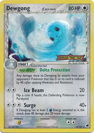 Dewgong Delta Species 15 101 Rare Reverse Holo Ex Dragon Frontiers Reverse Holo Singles Dewgong Delta Species 15 101 Rare Reverse Holo Ex Dragon Frontiers Reverse Holo Singles