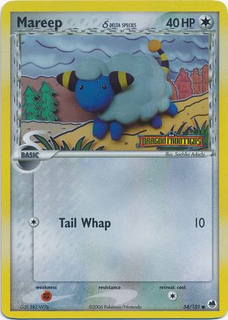 Mareep Delta Species 54 101 Common Reverse Holo Mareep Delta Species 54 101 Common Reverse Holo