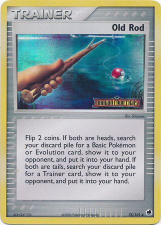 Old Rod 78 101 Uncommon Reverse Holo Old Rod 78 101 Uncommon Reverse Holo