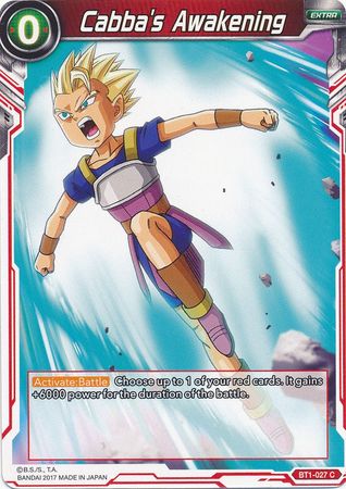Cabba s Awakening BT1 027 Common Cabba s Awakening BT1 027 Common