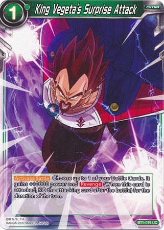 King Vegeta s Surprise Attack BT1 079 Uncommon King Vegeta s Surprise Attack BT1 079 Uncommon
