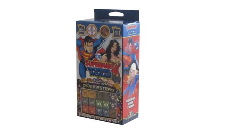 Superman Wonder Woman Starter Set DC Dice Masters WZK72515 All Dice Masters Sealed Product Superman Wonder Woman Starter Set DC Dice Masters WZK72515 All Dice Masters Sealed Product