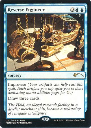 Reverse Engineer 007 012 FNM Foil Promo Magic The Gathering Promo Cards Reverse Engineer 007 012 FNM Foil Promo Magic The Gathering Promo Cards