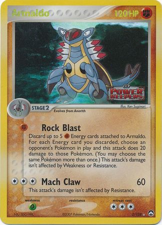 Uncommon Reverse Holo Near Mint Ex Power Keepers 2B3 30/108 Glalie 