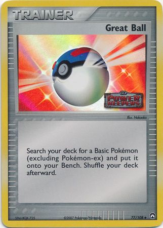 Great Ball 77 108 Uncommon Reverse Holo Great Ball 77 108 Uncommon Reverse Holo