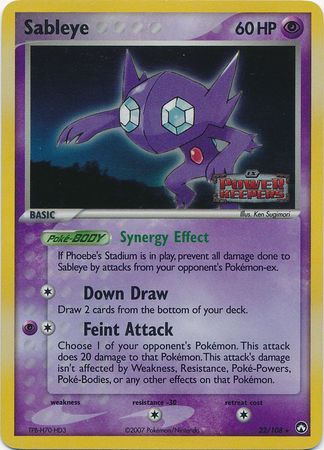 Sableye 22 108 Rare Reverse Holo Ex Power Keepers Reverse Holo Singles Sableye 22 108 Rare Reverse Holo Ex Power Keepers Reverse Holo Singles