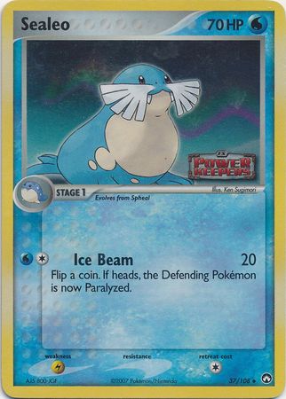 Sealeo 37 108 Uncommon Reverse Holo Ex Power Keepers Reverse Holo Singles Sealeo 37 108 Uncommon Reverse Holo Ex Power Keepers Reverse Holo Singles