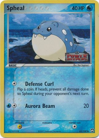 Spheal 65 108 Common Reverse Holo Ex Power Keepers Reverse Holo Singles Spheal 65 108 Common Reverse Holo Ex Power Keepers Reverse Holo Singles