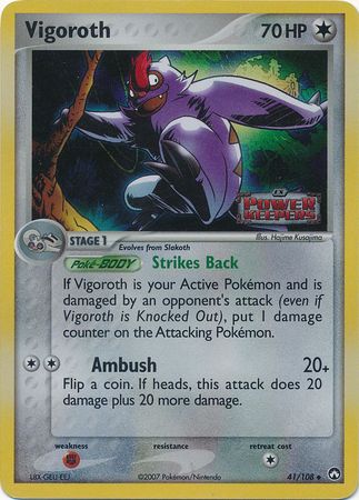 Vigoroth 41 108 Uncommon Reverse Holo Vigoroth 41 108 Uncommon Reverse Holo