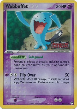 Wobbuffet 24 108 Rare Reverse Holo Ex Power Keepers Reverse Holo Singles Wobbuffet 24 108 Rare Reverse Holo Ex Power Keepers Reverse Holo Singles