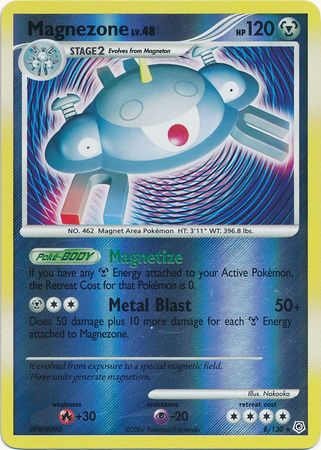Onix - 92/130 - Common - Reverse Holo - Pokemon Singles » Diamond and Pearl  Sets » Diamond and Pearl - Spell Bound